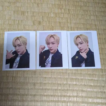 BAE173 무진 현우 친필 사인 폴라로이드