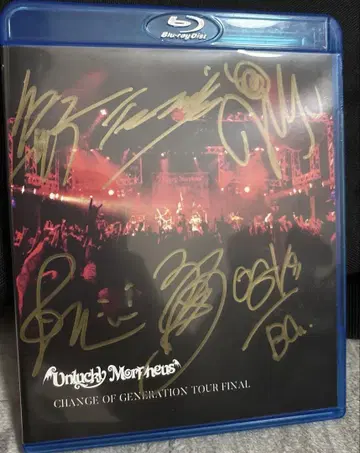 Unlucky Morpheus 라이브 Blu-ray 사인 포함