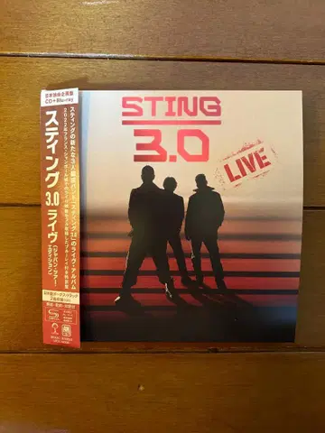 스팅 3.0 라이브 재팬 투어 에디션 블루레이 CD