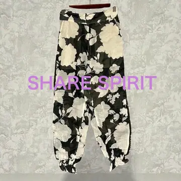 SHARE SPIRIT / 꽃무늬 조거 팬츠