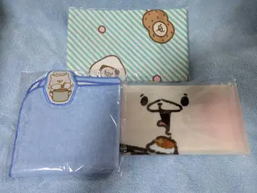 친구는 곰 타월 마스크 케이스 런치 크로스