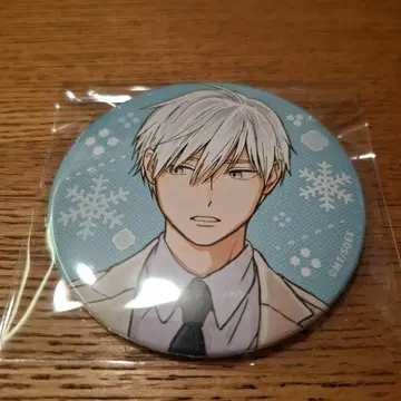 얼음 속성 남자와 쿨한 동료 여자 캔뱃지 히무로 군