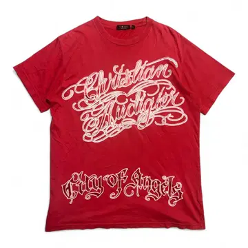 CHRISTIAN AUDIGIER glaphic T-shirt Y2K