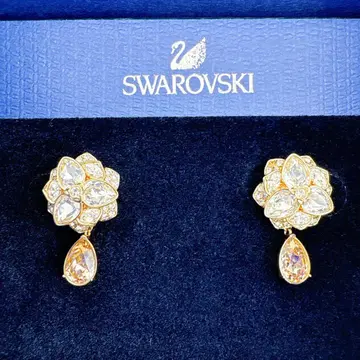 새상품급 SWAROVSKI / 스와로브스키 2way 플라워 & 드롭
