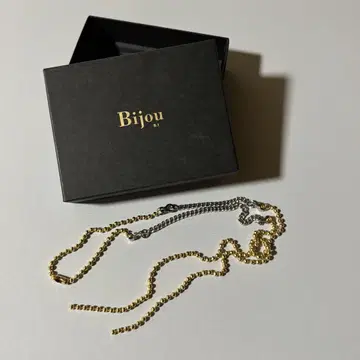 ameri vintage bijou 목걸이 공 체인 목걸이