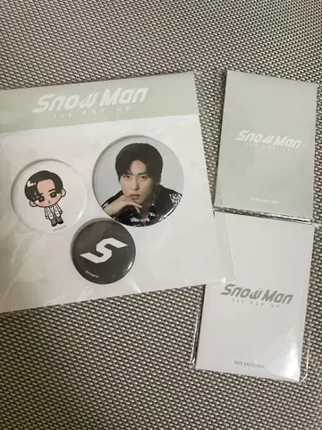 Snow Man 1st POP-UP 메구로 렌 세트