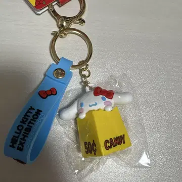 헬로키티전 러버 입체 키링 시나모롤