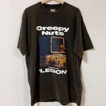 XL Creepy Nuts legion 티셔츠 라이브 굿즈