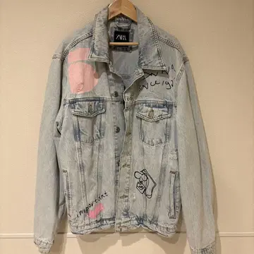 ZARA 남성용 사이즈 데님 자켓