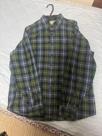 L.L.Bean 코튼 플란넬 셔츠 L