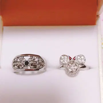 디즈니 미니 페이스 반지 미키미니 반지 디즈니랜드