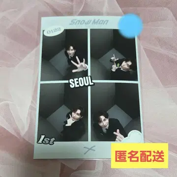 Snow Man 1st POP-UP 프린트 와타나베 쇼타