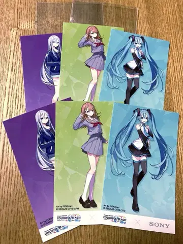 113 프로세카 소니 이어폰 콜라보 하츠네 미쿠 특전 3종