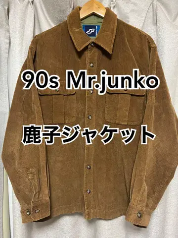 90s mr.junko 코시노준코 자켓 사슴 무늬 셔츠