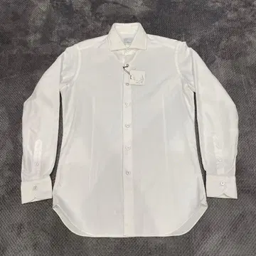 미사용 마리아 산타 안젤로 와이드 칼라 셔츠 38-15