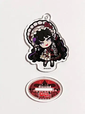 프리파라 가루루 미니 캐릭터 아크릴 스탠드 키링