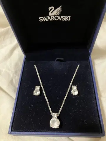 스와로브스키 목걸이, 귀걸이 세트
