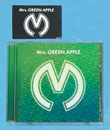 Mrs. GREEN APPLE 초회 한정판 2nd 앨범 스티커 미세스