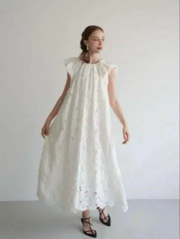 [공식] flower lace drape 원피스 사이즈:2