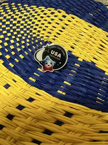 EXPO 2025 오사카 USA 파빌리온 핀 배지