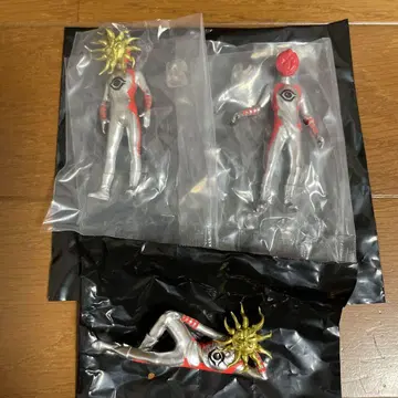 타로맨 가챠 피규어 마스코트 3개