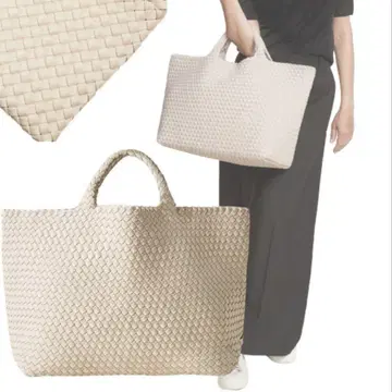 A3ok! NAGHEDI St.Barth Tote Ecru Large