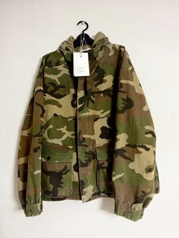 25aw 새상품 ANCELLM CAMO ZIPUP HOODIE