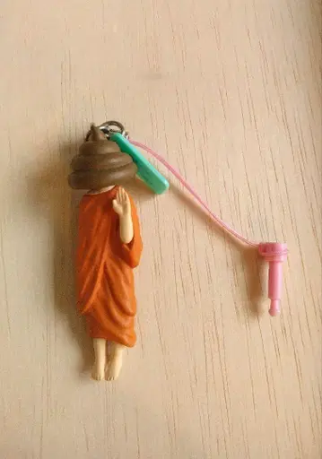 오야스미 푸푸 스트랩 키링 피규어