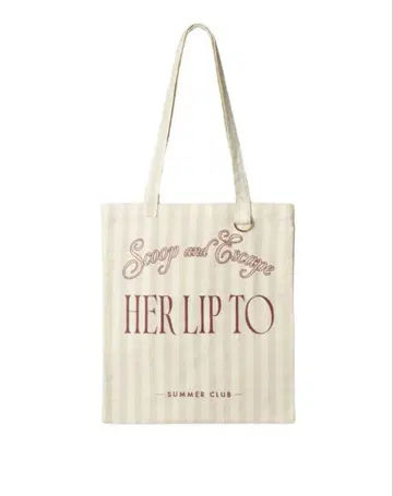 Herlipto Scoop and Escape 토트 백 베이지