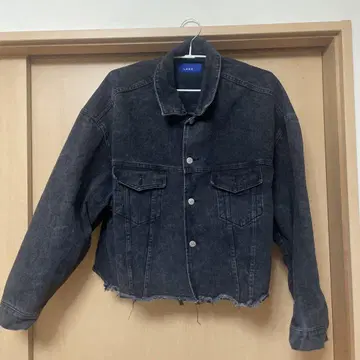 다크 그레이 데님 자켓
