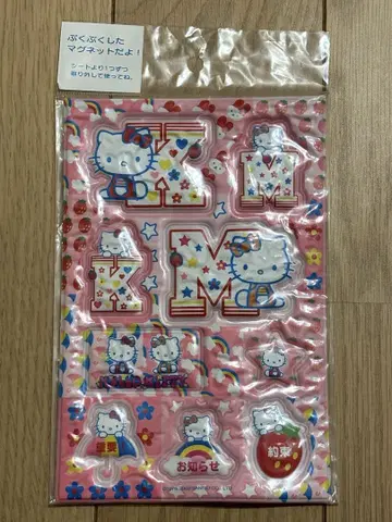 헬로키티  마그넷 시트 레어 2002년