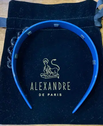 ALEXANDRE DE PARIS 머리띠 파랑