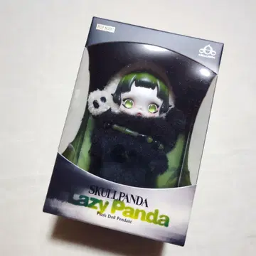 팝마트 SKULLPANDA Lazy Panda 스컬팬더 B 러브러브