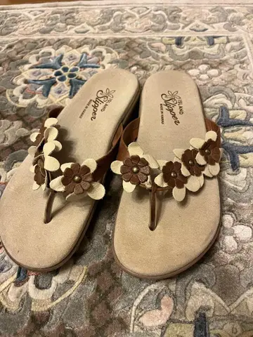 ISLAND SLIPPER 아일랜드 슬리퍼 꽃 모티브 8