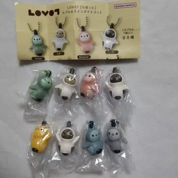 LOVOT 캡슐 스윙 마스코트 전 8종 세트