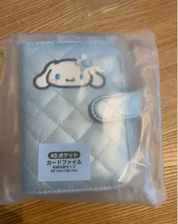 미개봉 새상품 산리오 시나모롤 미니 퀼트 카드 케이스 미니어처