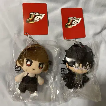 P5R 봉제 인형 키링 조커&니지마 마코토
