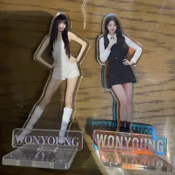 IVE 원영 공식 아크릴 스탠드 2개 세트