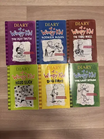 Diary of a Wimpy Kid 6권 세트 영어 다독
