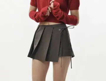 painorpleasure 미니 스커트 brown 한국 REI