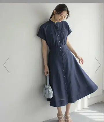 쿠미쿄쿠 시어 보일 원피스