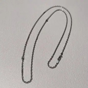 심퍼시 오브 소울 체인 목걸이 스터드 80cm 실버925