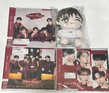 M!LK 야마나카 유타로 봉제 인형 KissPlan 3형태 묶음 판매