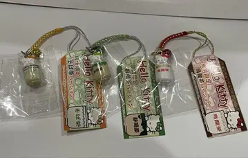 헬로키티 끈 스트랩 브라운 3종