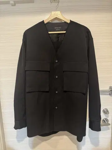 UNITED TOKYO 컷오프 노카라 셔츠