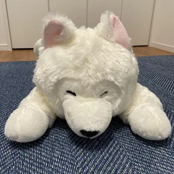 사모예드 엎드린 봉제 인형 사모군 모후군 택 포함 미사용 새상품