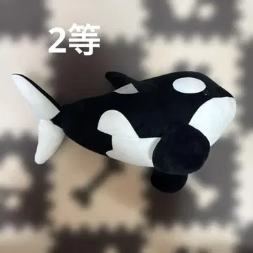 나고야항 수족관 범고래 봉제 인형