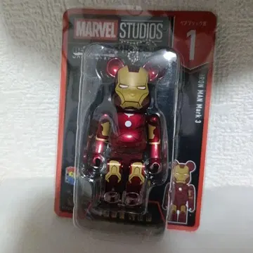 MARVEL Happy 복권 BE@RBRICK 1 IRON MAN