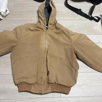 GORE WINDSTOPPER 후드 부착 자켓 베이지