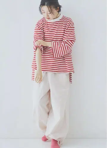 네스트로브 nest Robe 코튼 린넨 웨더 스노우 팬츠 핑크
